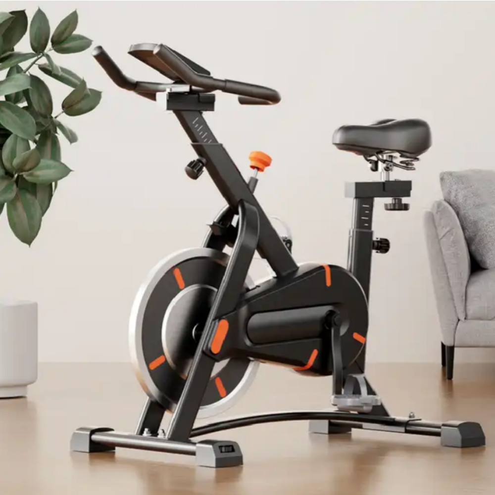Yeni Nesil Kondisyon Bisikleti Kondisyon Aleti Spin Bike Dikey - SİYAH