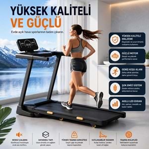 KB900 4HP Yürüme Ve Koşu Bandı 10 katmanlı Bluetooth Koşu cihazı aleti Kademeli Otomatik Rampa