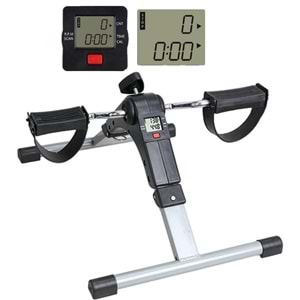 X1 Mini Katlanabilir El ve Ayak Egzersiz Pedalı Kondisyon Bisikleti – LCD Sayaçlı, Ayarlanabilir Dirençli, Taşınabilir Fitness Ekipmanı