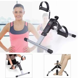 X1 Mini Katlanabilir El ve Ayak Egzersiz Pedalı Kondisyon Bisikleti – LCD Sayaçlı, Ayarlanabilir Dirençli, Taşınabilir Fitness Ekipmanı