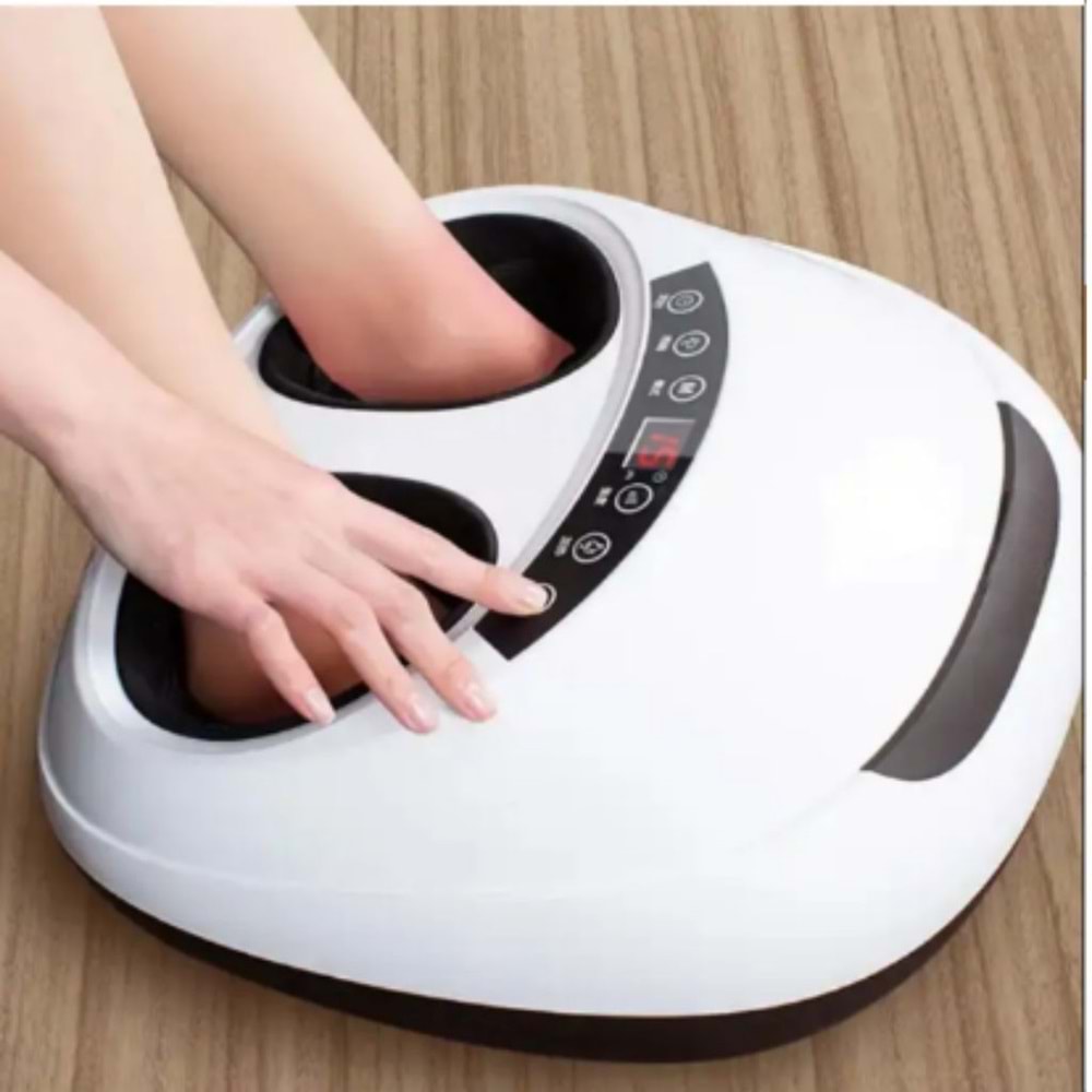 Ayak Masaj Aleti (foot Massager) Isı Zaman Air Ayarlı Masaj Aleti Ayak Topuk Taban Masaj Cihazı