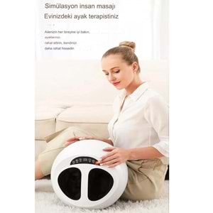 Ayak Masaj Aleti (foot Massager) Isı Zaman Air Ayarlı Masaj Aleti Ayak Topuk Taban Masaj Cihazı