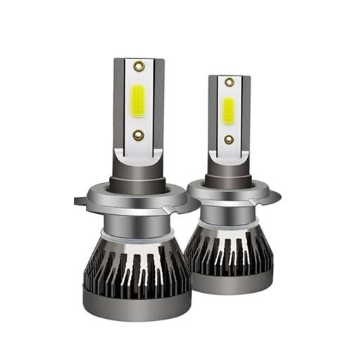 H7 Photon Led Işık Xenon Soğurma Fanlı H7 Led Zenon Far Ampulü Yeni Nesil Şimşek Etkili